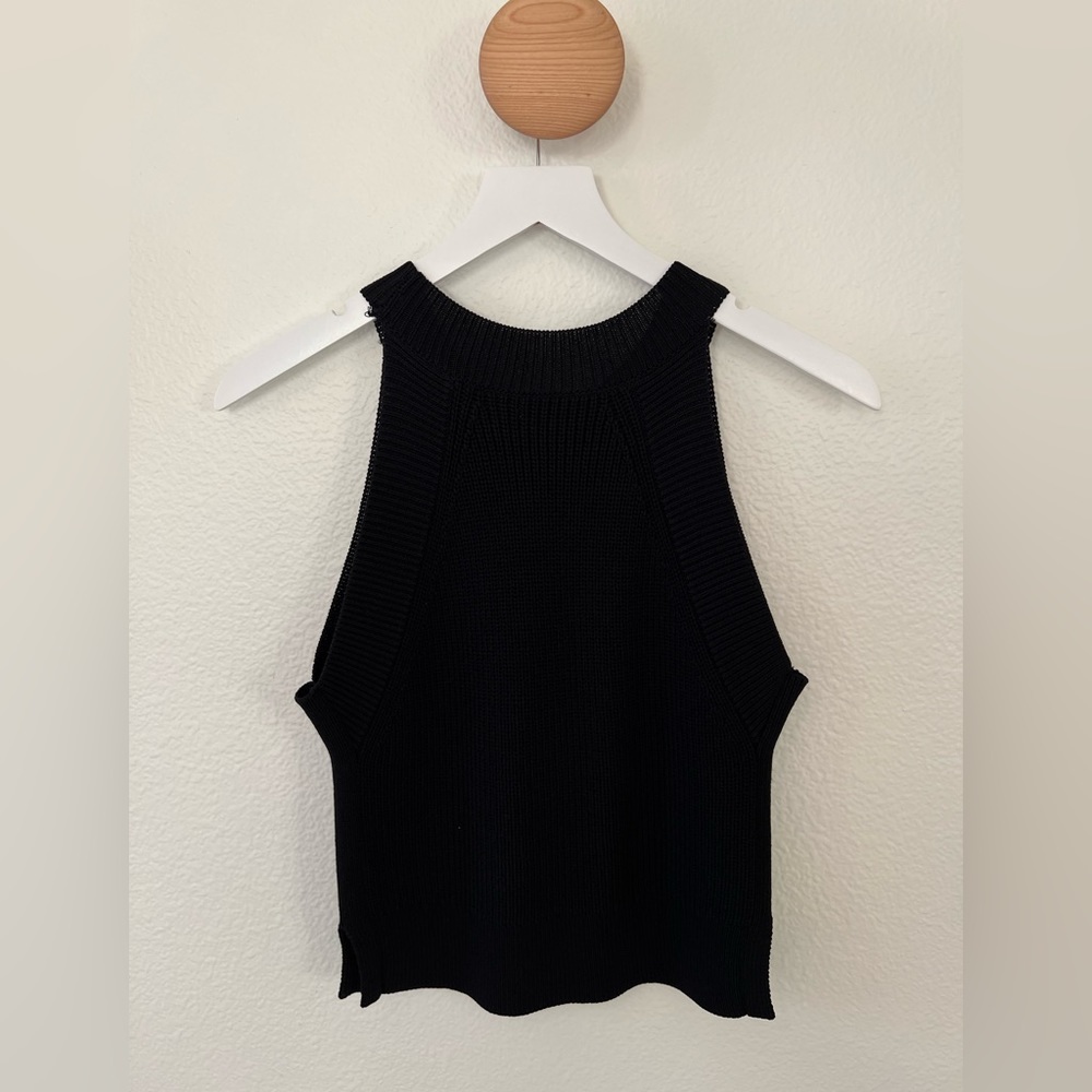 Aritzia Wilfred knit top in black - Picture 5 of 7